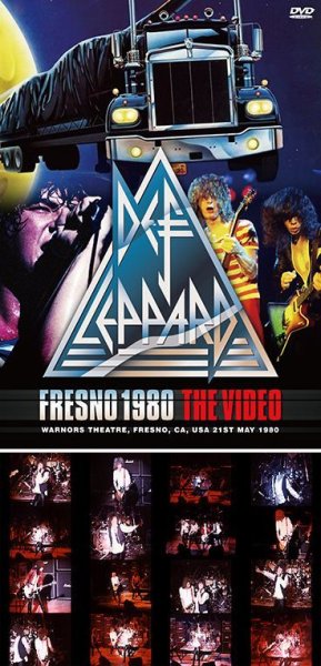 画像1: 【取り寄せ】DEF LEPPARD - FRESNO 1980: THE VIDEO(DVDR) (1)