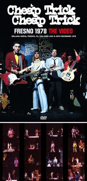 画像1: CHEAP TRICK - FRESNO 1978 THE VIDEO(DVDR) (1)