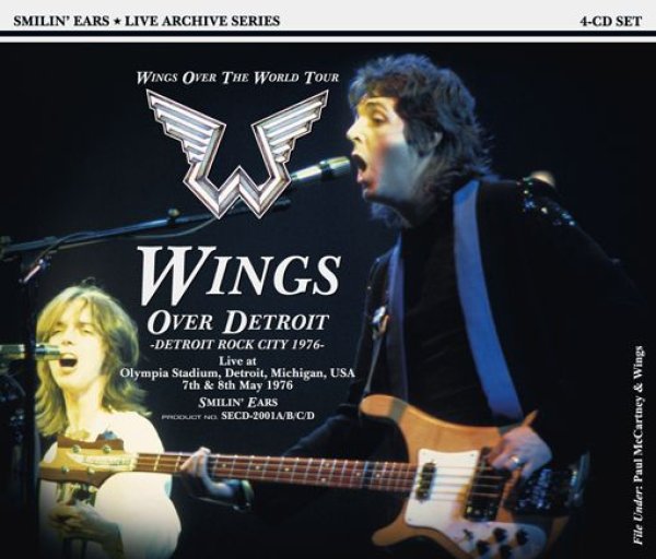 画像1: WINGS OVER DETROIT -Detroit Rock City 1976-(4CD) (1)