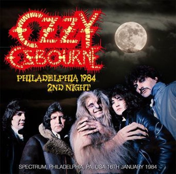 画像1: OZZY OSBOURNE - PHILADELPHIA 1984 2ND NIGHT(1CDR) (1)