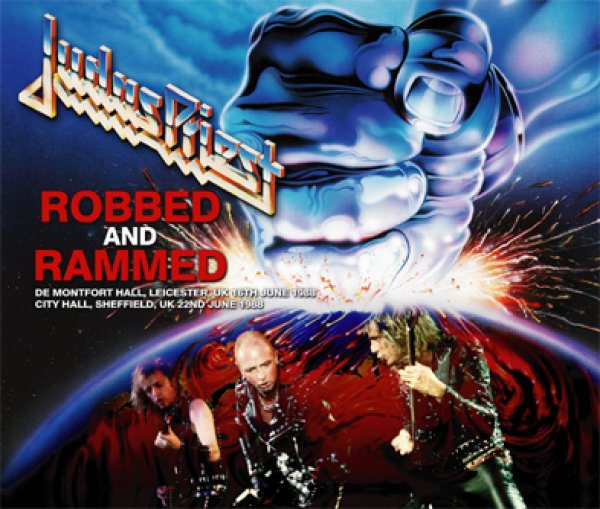 画像1: JUDAS PRIEST - ROBBED AND RAMMED: LEICESTER & SHEFFIELD 1988(4CD) (1)