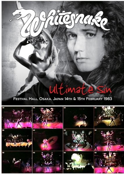 画像1: 【取り寄せ】WHITESNAKE - ULTIMATE SIN: OSAKA 1983(2CD+DVD) (1)