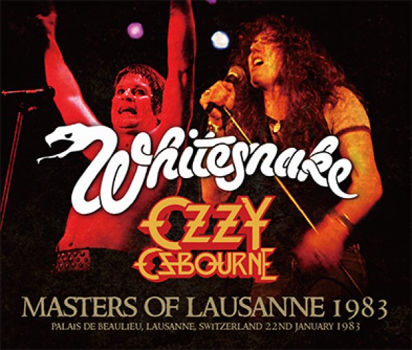 画像1: 【取り寄せ】WHITESNAKE / OZZY OSBOURNE - MASTERS OF LAUSANNE 1983(3CD) (1)