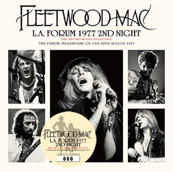 画像1: FLEETWOOD MAC - L.A. FORUM 1977 2ND NIGHT: MIKE MILLARD ORIGINAL MASTER TAPES(2CD) (1)