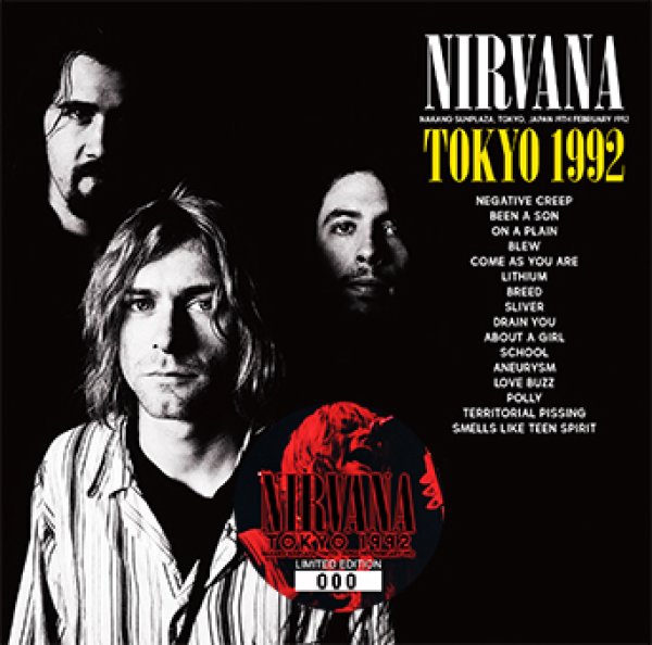 画像1: NIRVANA - TOKYO 1992(1CD) (1)