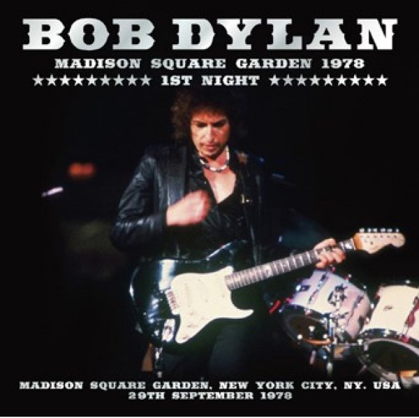 SQUARE　BOB　navy-blue　DYLAN　NIGHT(2CD)　MADISON　GARDEN　1978　1ST