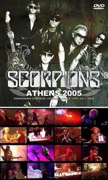 画像1: 【取り寄せ】SCORPIONS - ATHENS 2005(DVDR) (1)
