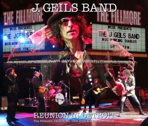 画像1: J. GEILS BAND - REUNION IN DETROIT(4CDR) (1)