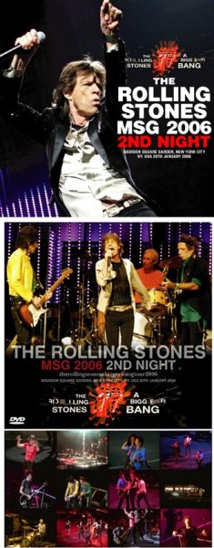 画像1: THE ROLLING STONES - MSG 2006 2ND NIGHT(2CD + Ltd Bonus DVDR) (1)