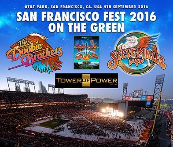 画像1: TOWER OF POWER / THE DOOBIE BROTHERS / STEVE MILLER BAND - SAN FRANCISCO FEST 2016 ON THE GREEN (3CDR) (1)