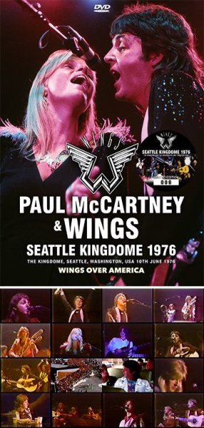 画像1: PAUL McCARTNEY & WINGS - SEATTLE KINGDOME 1976 (DVD) (1)