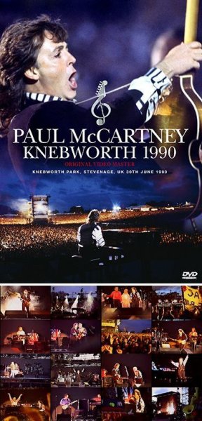 画像1: PAUL McCARTNEY - KNEBWORTH 1990: ORIGINAL VIDEO MASTER（DVDR) (1)