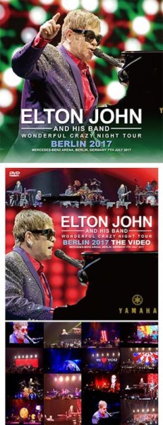 画像1: ELTON JOHN - BERLIN 2017(2CD + Bonus DVDR) (1)