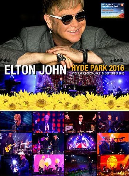 画像1: ELTON JOHN - HYDE PARK 2016(2CDR+DVDR) (1)