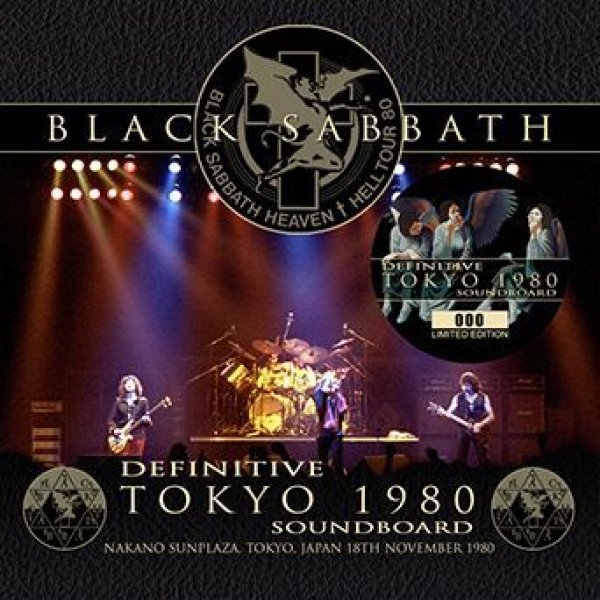 画像1: BLACK SABBATH - DEFINITIVE TOKYO 1980 SOUNDBOARD(1CD) (1)