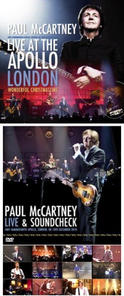 画像1: 【取り寄せ】PAUL McCARTNEY - LIVE AT THE APOLLO LONDON 2010(2CD+Ltd Bonus 2DVDR) (1)