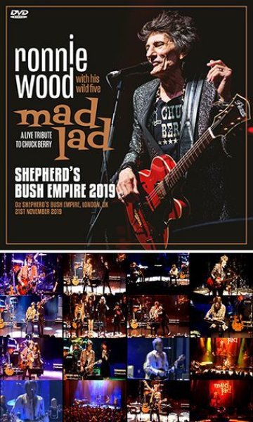 画像1: RONNIE WOOD & HIS WILD FIVE - SHEPHERD'S BUSH EMPIRE 2019(DVDR) (1)