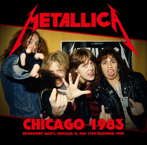 画像1: METALLICA - CHICAGO 1983(2CDR) (1)