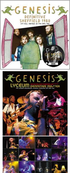 画像1: GENESIS - DEFINITIVE SHEFFIELD 1980(2CD) plus Ltd Bonus DVDR* Numbered Stickered Edition Only (1)