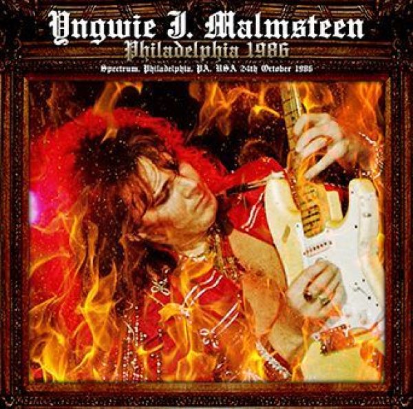 画像1: 【取り寄せ】YNGWIE J. MALMSTEEN - PHILADELPHIA 1986(1CDR) (1)