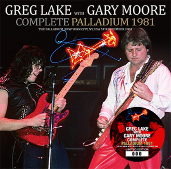 画像1: GREG LAKE with GARY MOORE - COMPLETE PALLADIUM 1981(1CD) (1)