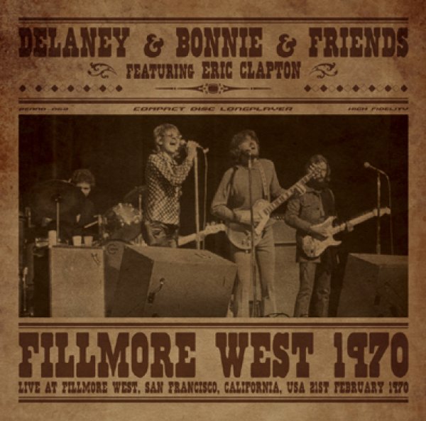 画像1: DELANEY & BONNIE & FRIENDS Featuring ERIC CLAPTON - FILLMORE WEST 1970(2CD) (1)