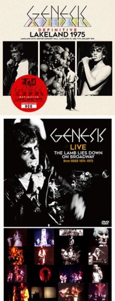 画像1: GENESIS - DEFINITIVE LAKELAND 1975(2CD) plus Bonus DVDR* Numbered Stickered Edition Only (1)