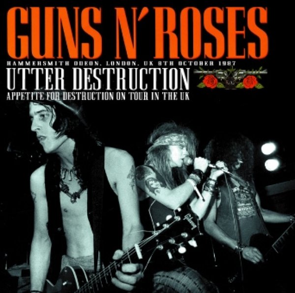 画像1: GUNS N' ROSES - UTTER DESTRUCTION: HAMMERSMITH 1987(2CDR) (1)