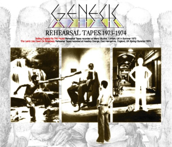 画像1: GENESIS - REHEARSAL TAPES 1973-1974(3CDR) (1)