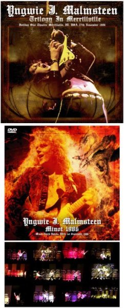 画像1: YNGWIE J. MALMSTEEN - TRILOGY IN MERRILLVILLE 1986(2CD + Ltd Bonus DVDR)  (1)