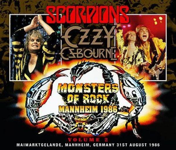 画像1: OZZY OSBOURNE/SCORPIONS - MONSTERS OF ROCK MANNHEIM 1986 VOLUME 2 (3CDR) (1)