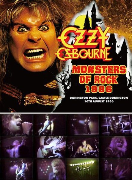 画像1: OZZY OSBOURNE - MONSTERS OF ROCK 1986(2CD+DVD) (1)