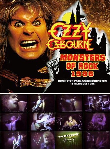 画像1: OZZY OSBOURNE - MONSTERS OF ROCK 1986(2CD+DVD) (1)