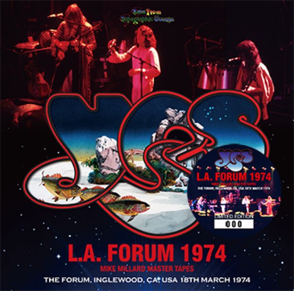 画像1: YES - L.A. FORUM 1974: MIKE MILLARD MASTER TAPES(2CD)  (1)