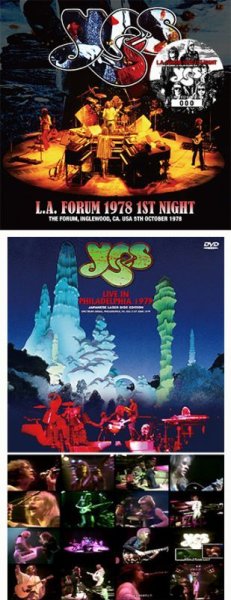 画像1: YES - L.A. FORUM 1978 1ST NIGHT: MIKE MILLARD 1ST GEN(2CD) plus Bonus DVDR* Numbered Stickered Edition Only (1)