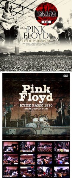 画像1:  PINK FLOYD - HYDE PARK 1970(2CD) plus Bonus DVDR* Numbered Stickered Edition Only (1)