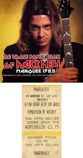 画像1: THE WHOLE POPULATION OF HACKNEY - MARQUEE 1985(2CDR) (1)