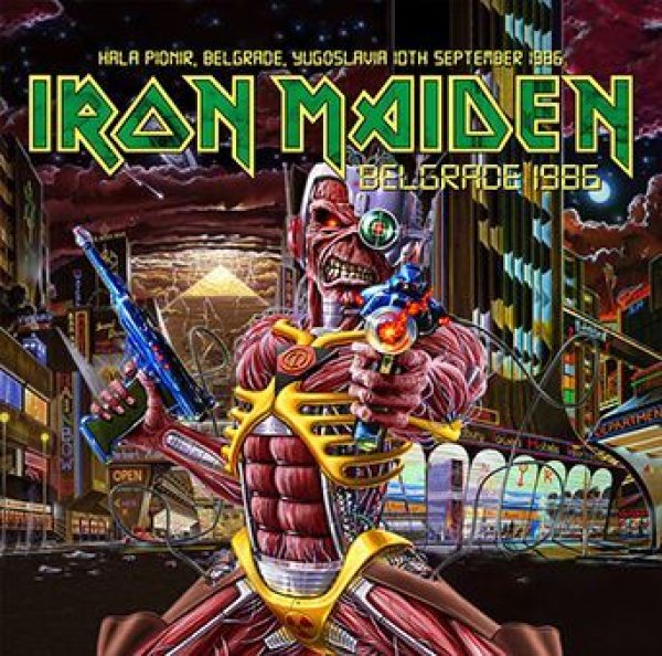 画像1: IRON MAIDEN - BELGRADE 1986(2CDR) (1)