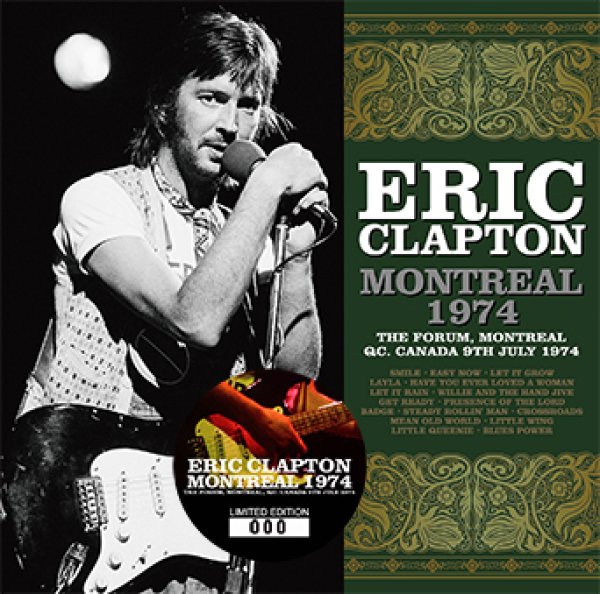 画像1: ERIC CLAPTON - MONTREAL 1974(2CD) (1)