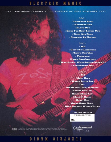 画像2: LED ZEPPELIN - ELECTRIC MAGIC (3CD) (2)