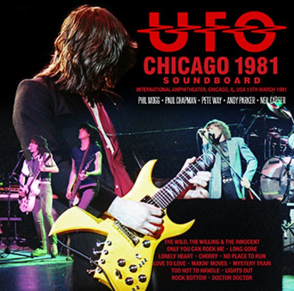 画像1: UFO - CHICAGO 1981 SOUNDBOARD(2CDR) (1)