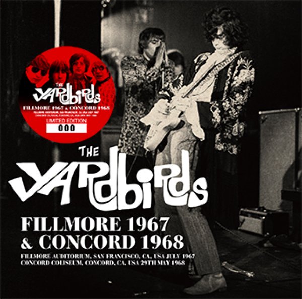 画像1: THE YARDBIRDS - FILLMORE 1967 & CONCORD 1968(2CD) (1)