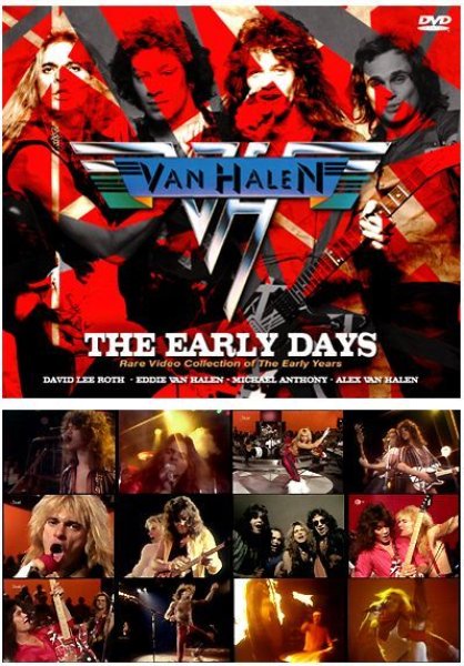 画像1: VAN HALEN - THE EARLY DAYS(3DVDR) (1)