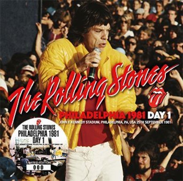 画像1: THE ROLLING STONES - PHILADELPHIA 1981 DAY 1(2CD) (1)