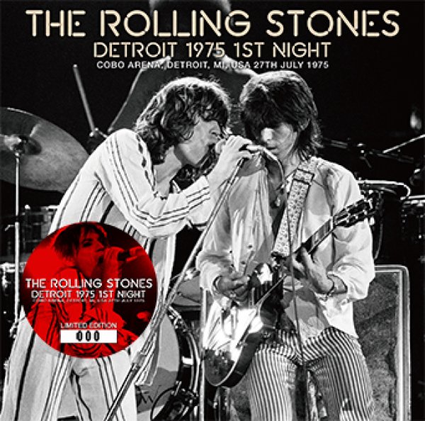 画像1: THE ROLLING STONES - DETROIT 1975 1ST NIGHT(2CD) (1)