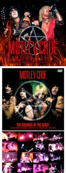 画像1: MOTLEY CRUE - MILAN 1984(1CDR + Ltd Bonus DVDR) (1)