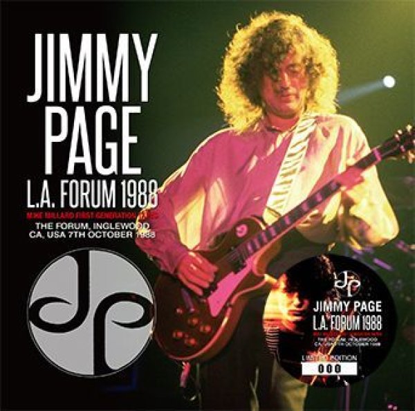 画像1: JIMMY PAGE - L.A. FORUM 1988: MIKE MILLARD FIRST GENERATION TAPES(2CD) (1)