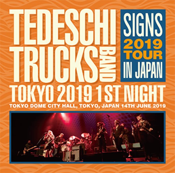画像1: 【取り寄せ】TEDESCHI TRUCKS BAND - TOKYO 2019 1ST NIGHT(2CD) (1)