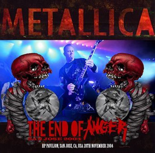 画像1: METALLICA - SAN JOSE 2004: THE END OF ANGER(2CDR) (1)