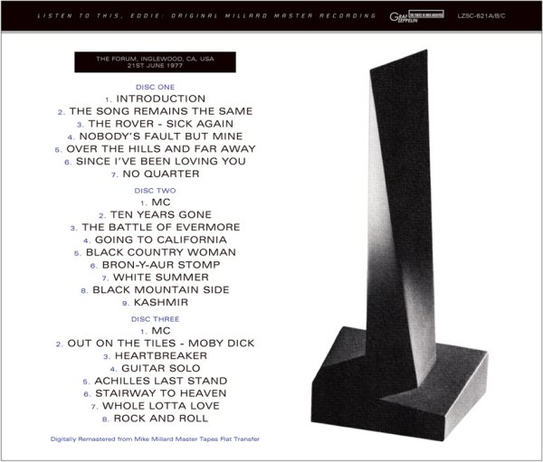 画像2: LED ZEPPELIN - LISTEN TO THIS, EDDIE (3CD) (2)